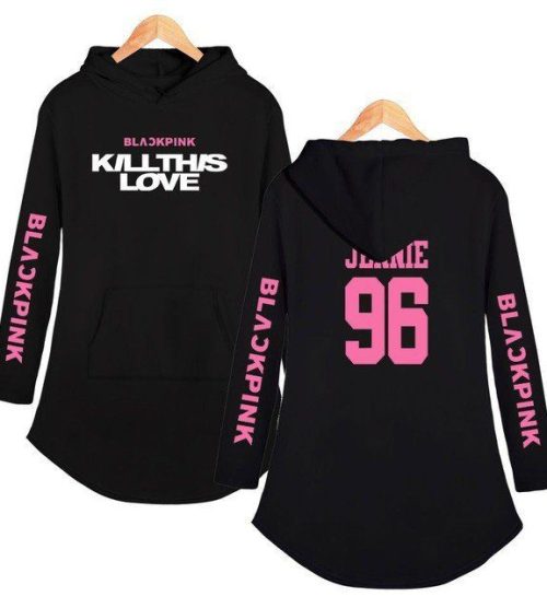 Blackpink Long Sleeve Dress – Jennie