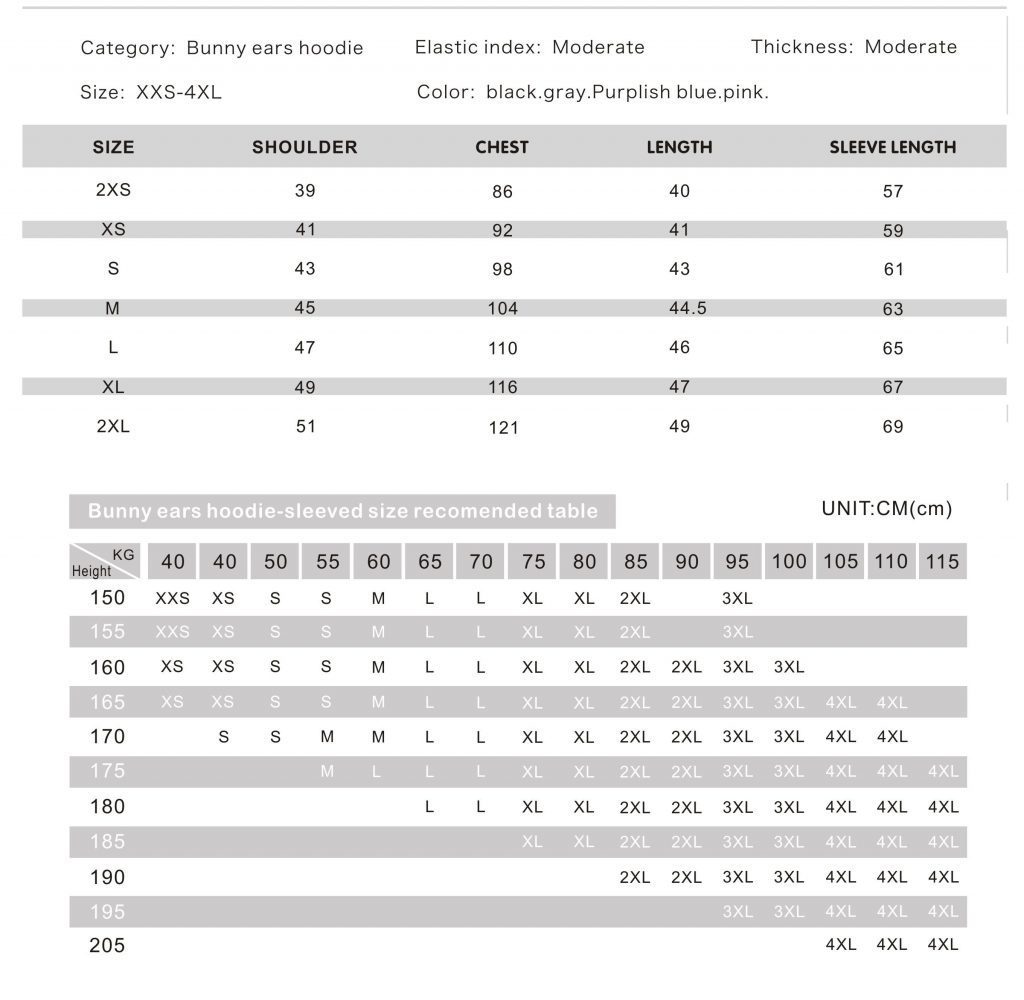 bp cropped hoodie size