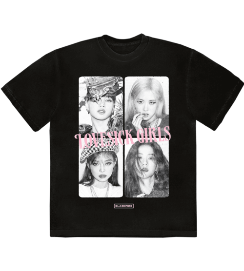 blackpink lovesick girls T-SHIRT