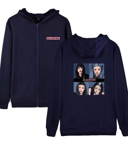 Blackpink Zipper Hoodie #4