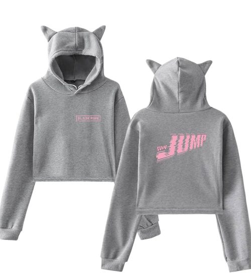 Blackpink Jump Cropped Hoodie #3