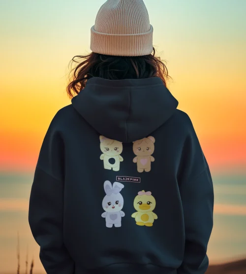Blackpink Characters Hoodie #1
