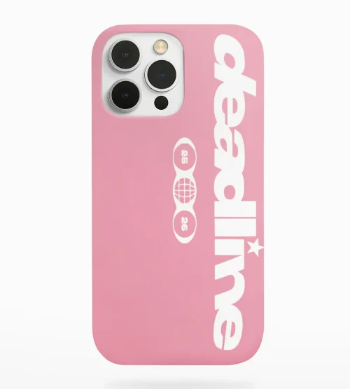 blackpink deadline phone case