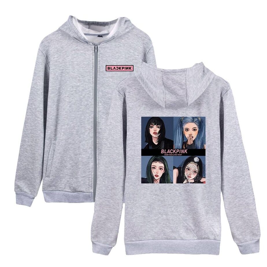 Blackpink Zipper Hoodie #4 - Image 4