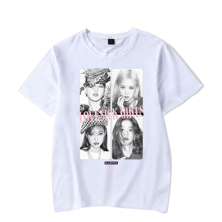 Blackpink Lovesick Girls T-Shirt #3 - Image 3