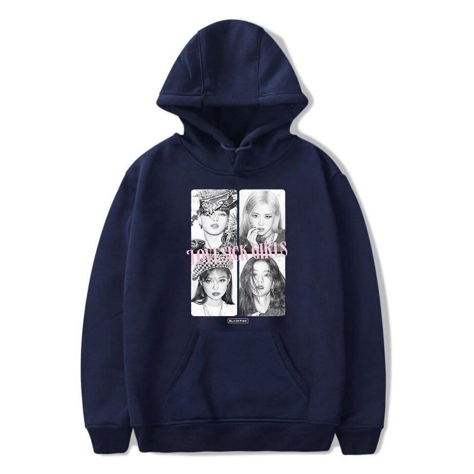 Blackpink Lovesick Girls Hoodie #3 - Image 4