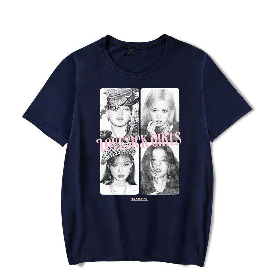 Blackpink Lovesick Girls T-Shirt #3 - Image 5