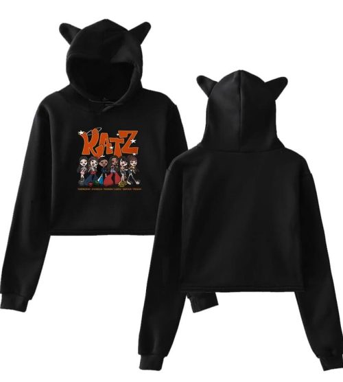 Katseye Cropped Hoodie #9