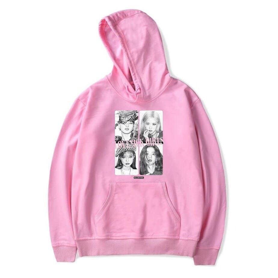Blackpink Lovesick Girls Hoodie #3 - Image 5