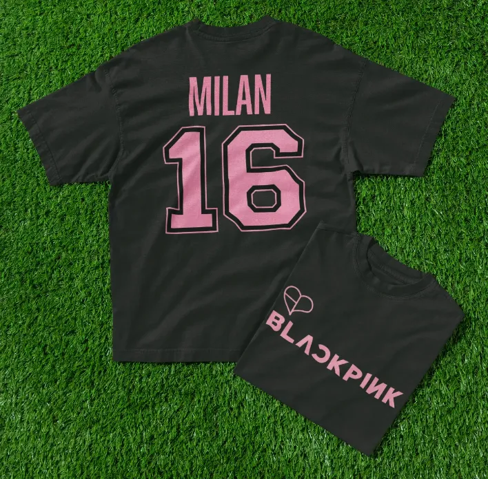 blackpink milan t-shirt