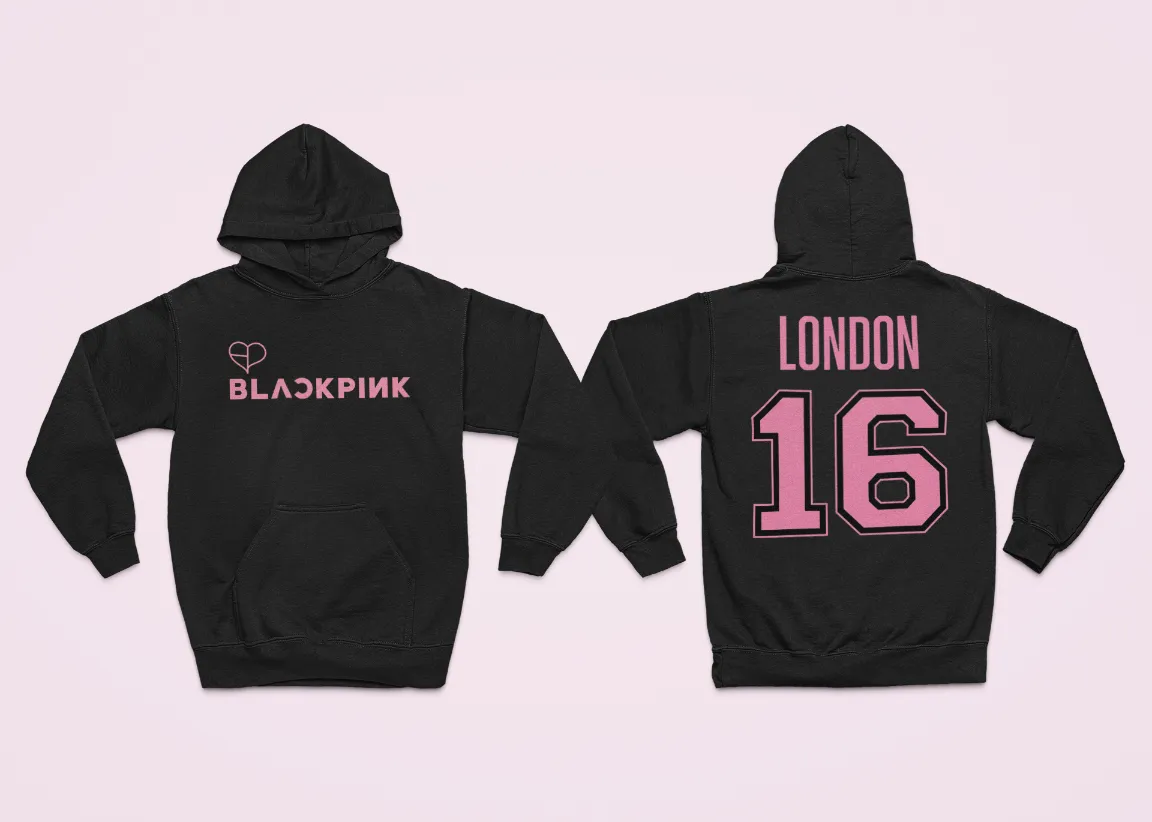 blackpink london hoodie